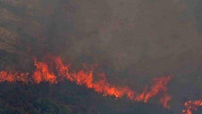 Ζάκυνθος: Μεγάλη πυρκαγιά στην περιοχή Τσιλιβί – Aπειλούνται σπίτια