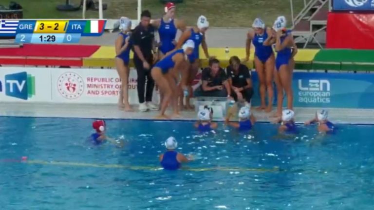 Υδατοσφαίριση- Ευρωπαϊκό πρωτάθλημα νεανίδων: Χάλκινο μετάλλιο για την Ελλάδα, 7-6 την Ιταλία στον μικρό τελικό