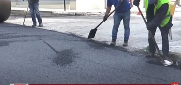 Ξεκινούν οι ασφαλτoστρώσεις στην Περιαστιακή οδό Σερρών από τον κόμβο της εισόδου στο νοσοκομείο μέχρι τον κόμβο Νεοχωρίου- video