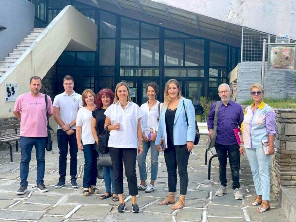 Βαρβάρα Μητλιάγκα στο Κολυμβητήριο Σερρών: «Γνωρίζουμε τα προβλήματα, έχουμε το σχέδιο και τη βούληση να το εφαρμόσουμε»