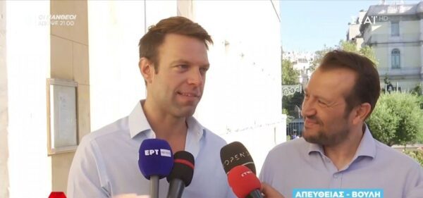 Στήριξη Ν. Παππά σε Στ. Κασσελάκη. Οι δηλώσεις μετά τη συνάντηση τους στη Βουλή