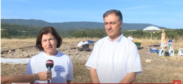 Αρχαιολογικός χώρος Τερπνής Σερρών: Συνεχίζονται οι ανασκαφές- video