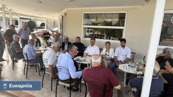 Στην Ευκαρπία και στο Καστανοχώρι περιόδευσε ο Υποψήφιος Δήμαρχος Βισαλτίας Αθανάσιος Μασλαρινός