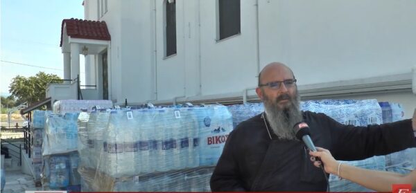 Συγκινητική ανταπόκριση των Σερραίων: Τόνοι νερών και τροφίμων συγκεντρώθηκαν μετά το κάλεσμα της Ι.Μ Σερρών- Video