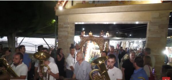 Σέρρες: Πανηγυρικός εσπερινός Γεννήσεως της Θεοτόκου και περιφορά της εικόνας της Παναγίας στην Σκοτούσσα -Video