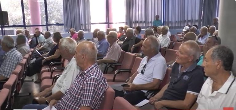 Σέρρες: Εκλογοαπολογιστική Γενική Συνέλευση του Σωματείου Συνταξιούχων ΟΑΕΕ- Video