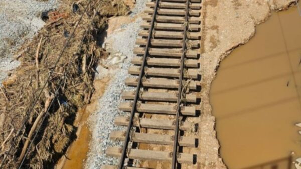 Καταστροφές σε 50 χλμ σιδηροδρομικού δικτύου από την κακοκαιρία Daniel