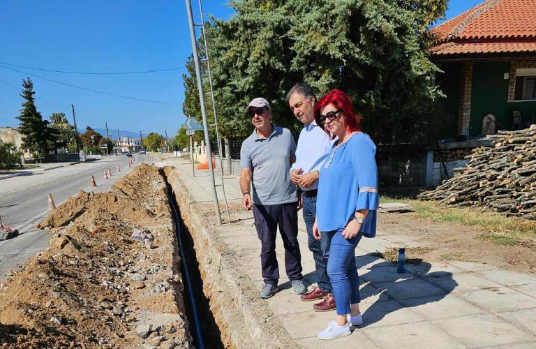 Δήμος Βισαλτίας: Ξεκίνησε ο εκσυγχρονισμός του δικτύου ύδρευσης στην Κοινότητα Αμπέλων