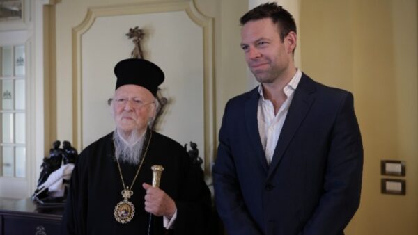 Συνάντηση Στ. Κασσελάκη με Οικουμενικό Πατριάρχη