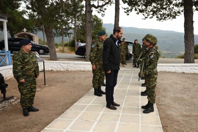 Σέρρες: Επισκέψεις του Ι. Κεφαλογιάννη σε στρατιωτικές μονάδες και το Ρούπελ