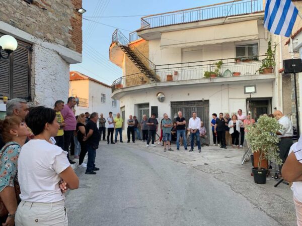 Ομιλίες του συνδυασμού "Συμμαχία Δημιουργικών Δυνάμεων Δήμου Νέας Ζίχνης με επικεφαλής τον Παύλο Κομβολίδη σε Αναστασιά και Άγιο Χριστόφορο