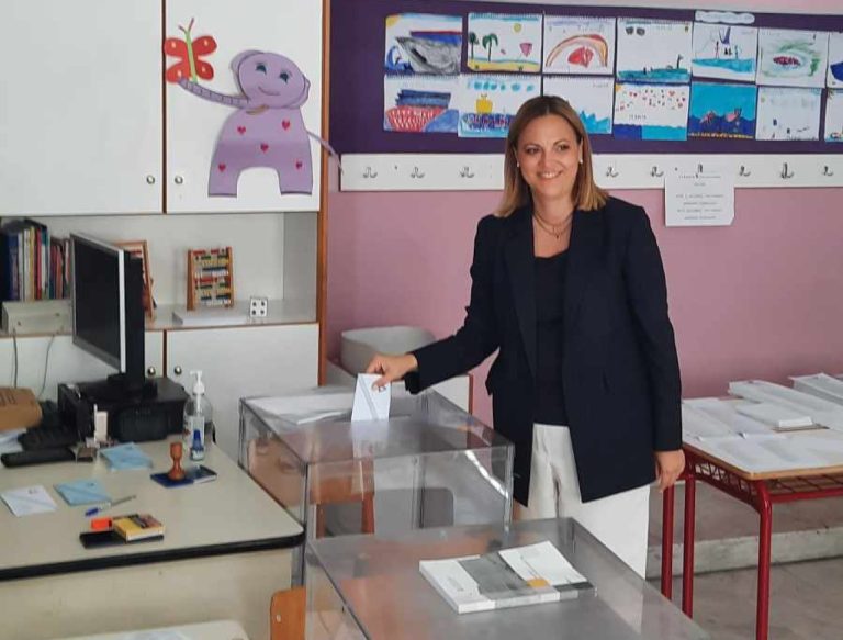 Δήμος Σερρών: Ψήφισε η Βαρβάρα Μητλιάγκα