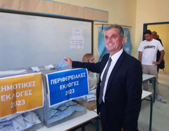 Παναγιώτης Σπυρόπουλος: Ψήφισε στο 13ο Δημοτικό Σερρών