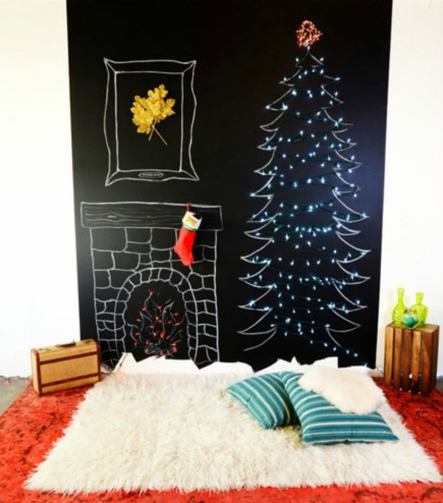 Διακοσμήστε το σπίτι σας για τα Χριστούγεννα χωρίς Δέντρο