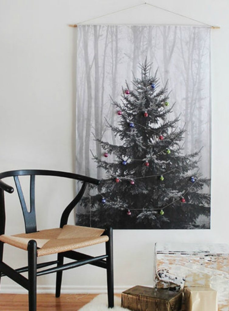 Διακοσμήστε το σπίτι σας για τα Χριστούγεννα χωρίς Δέντρο