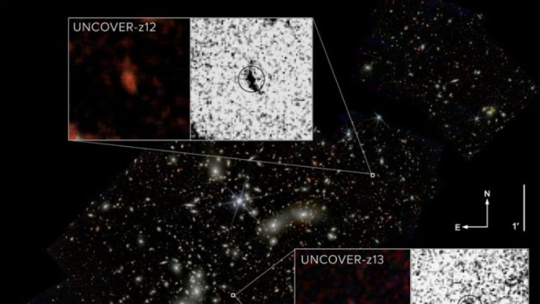 Ο δεύτερος πιο μακρινός γαλαξίας ανακαλύφθηκε με το διαστημικό τηλεσκόπιο James Webb