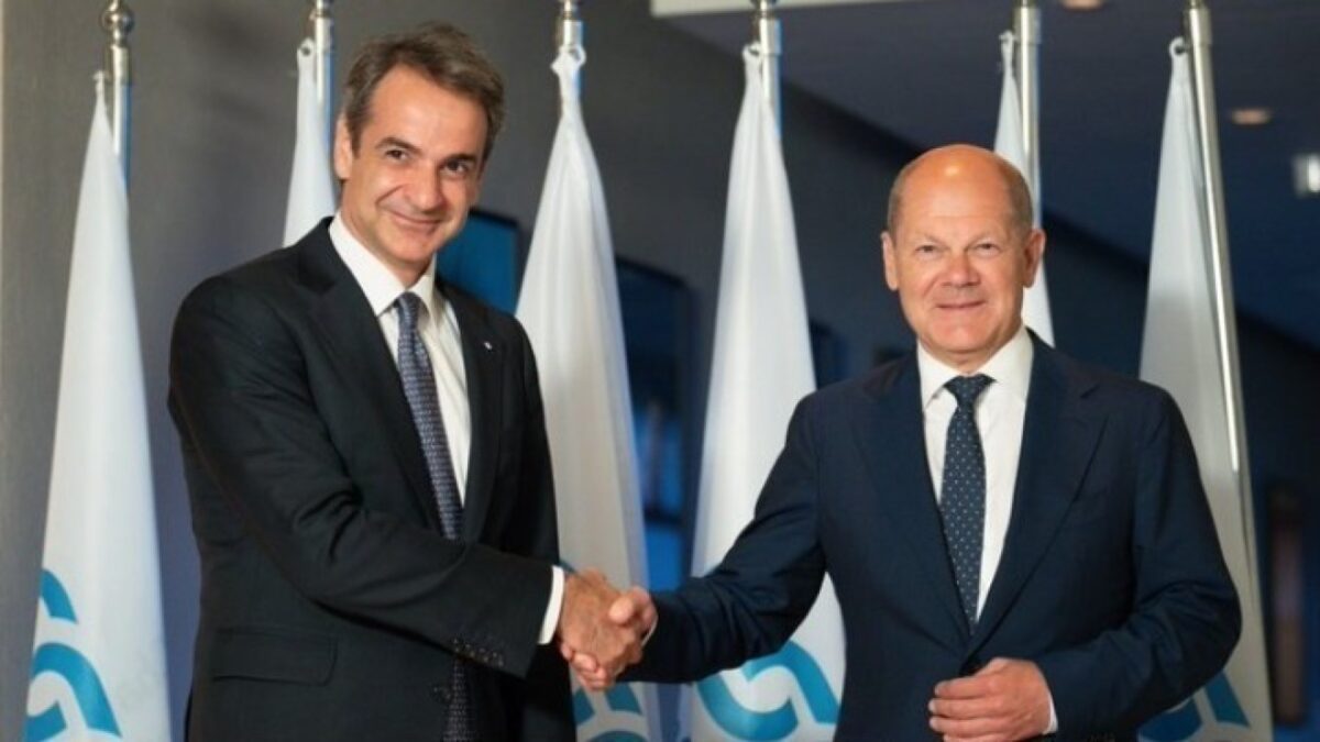 Οικονομία, μεταναστευτικό και Μεσανατολικό θα κυριαρχήσουν στη συνάντηση Μητσοτάκη-Σολτς στο Βερολίνο