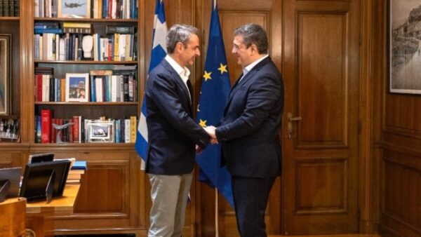 Η πορεία των μεγάλων έργων στην Κ. Μακεδονία στη συνάντηση του Κυρ. Μητσοτάκη με τον Απ. Τζιτζικώστα