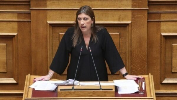 Ζ. Κωνσταντοπούλου: Η κλιματική κρίση δεν είναι άλλοθι για κακουργηματικές ευθύνες σε επίπεδο πολιτείας και κυβέρνησης