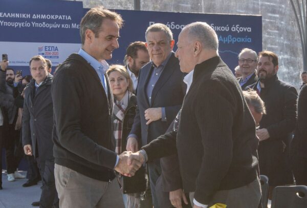 H ΜΕΤΚΑ ολοκλήρωσε και παρέδωσε στην κυκλοφορία τον οδικό Άξονα «Άκτιο-Αμβρακία»