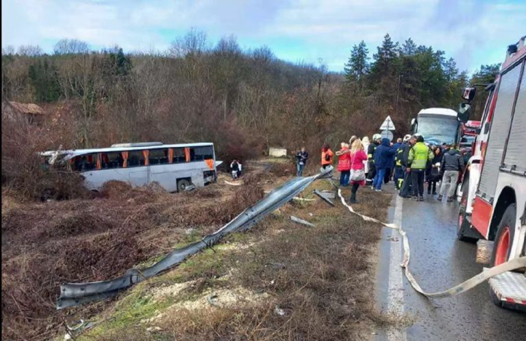 Βουλγαρία: 8 Έλληνες και 2 Ρουμάνοι τραυματίες σε τροχαίο με τουριστικό λεωφορείο