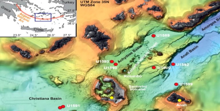 Ηφαιστειολόγος μιλά στην ΕΡΤ για την άγνωστη υποθαλάσσια ηφαιστειακή έκρηξη στη Σαντορίνη – Τι ισχύ είχε και πότε συνέβη