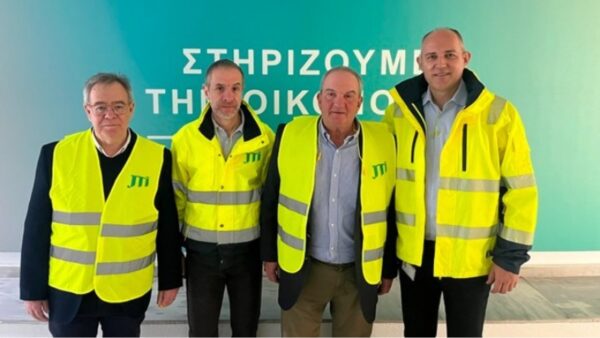 Επίσκεψη Κώστα Καραμανλή στο εργοστάσιο της JTI στην Ξάνθη