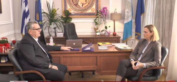 Σέρρες: Επίσκεψη Αθανάσιου Μαλλιαρά στη Δήμαρχο Βαρβάρα Μητλιάγκα- Video