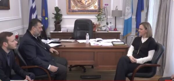 Συνάντηση Παπαστέργιου – Μητλιάγκα: Τα αντιπλημμυρικά και οι αθλητικές εγκαταστάσεις στο επίκεντρο- Video