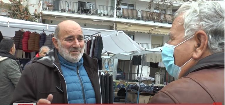 Δήμος Σερρών: Επίσκεψη Αντιδημάρχου Δημήτρη Μιχτσόγλου στη λαϊκή αγορά για ενημέρωση καθαριότητας