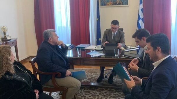 Με δημάρχους Δήμων της Θεσσαλονίκης συναντήθηκε ο Διευθυντής του Γραφείου Μακεδονίας του Πρωθυπουργού Μιχάλης Μπεκίρης