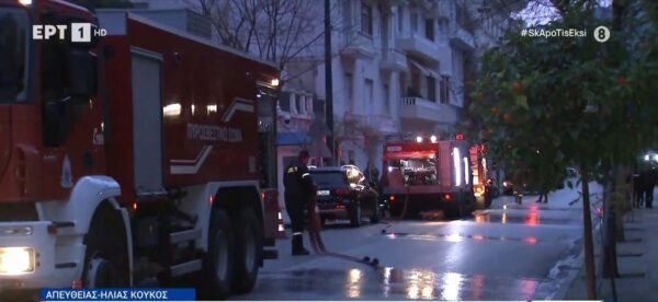 Πυρκαγιά σε παρακείμενο αποθηκευτικό χώρο του Μεγάρου Μαξίμου