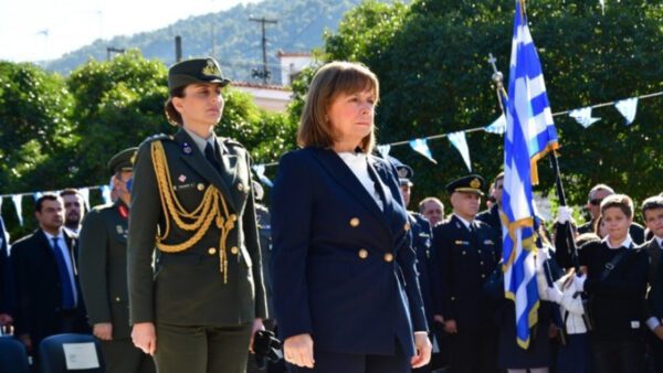 Στις εορταστικές εκδηλώσεις για την 202η επέτειο της Α' Εθνοσυνέλευσης των Ελλήνων στη Νέα Επίδαυρο η ΠτΔ
