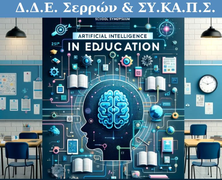 Σύλλογος Καθηγητών Πληροφορικής Ν. Σερρών: Η Τεχνητή Νοημοσύνη στο Προσκήνιο της Σύγχρονης Εκπαίδευσης