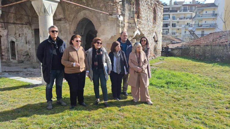 Σέρρες: Επίσκεψη της Λίνας Μενδώνη στα Οθωμανικά μνημεία Αχμέτ Πασά και Κοτζά Μουσταφά Τζαμί
