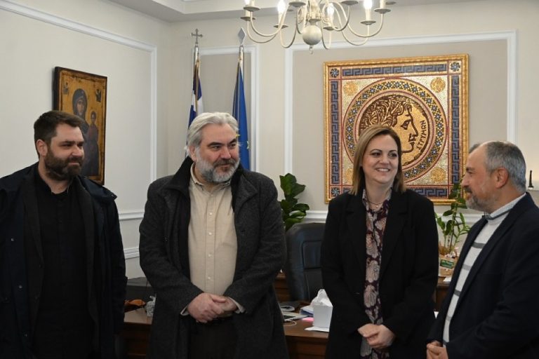 Συνάντηση γνωριμίας της νέας Δ.Ε. του Παραρτήματος Σερρών της Ελληνικής Μαθηματικής Εταιρείας με τη Δήμαρχο Σερρών Βαρβάρα Μητλιάγκα