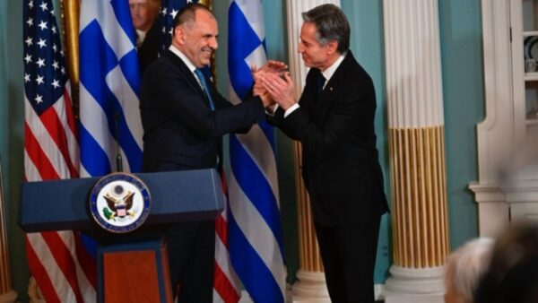 Άντονι Μπλίνκεν: Στο υψηλότερο ιστορικά επίπεδο η σχέση ΗΠΑ-Ελλάδας