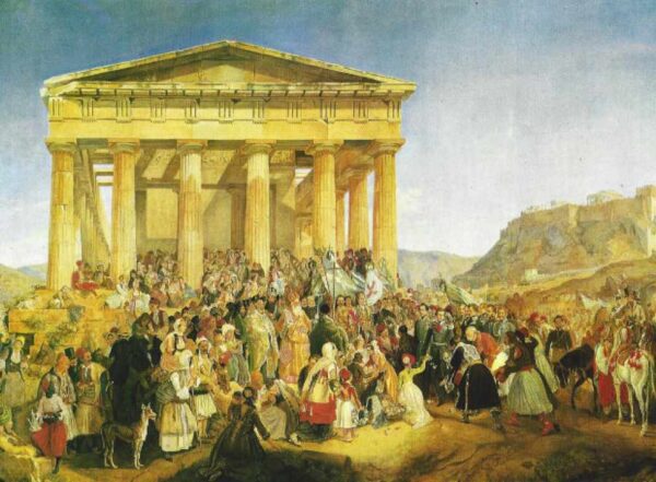 Ο πρώτος εορτασμός της 25ης Μαρτίου