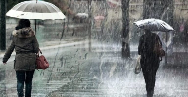 Κεντρική Μακεδονία: Ισχυρές βροχές και καταιγίδες μέχρι το απόγευμα