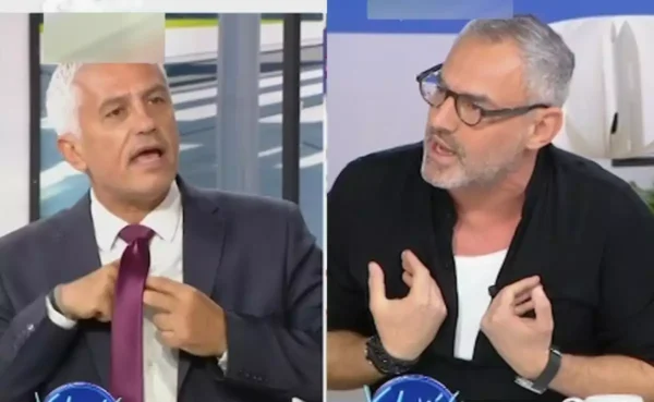 Γιώργος Καλλιακμάνης: Άγριος καβγάς στον αέρα του Χαμογέλα και Πάλι – Πέταξε το μικρόφωνο και αποχώρησε έξαλλος