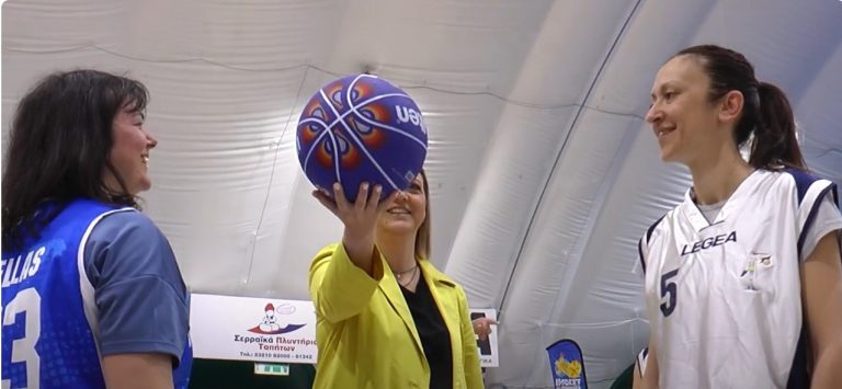 Αγώνες μπάσκετ για καλό σκοπό από την Siris Basketball Academy- Τζάμπολ από την Δήμαρχο Σερρών- Video
