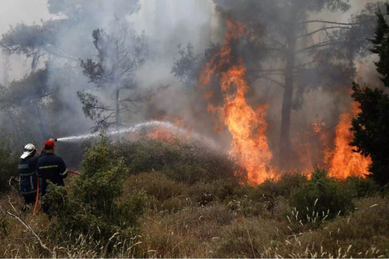 Κρήτη: Ζημιές σε σπίτια από την μεγάλη φωτιά – Τραυματίστηκε άνδρας που συμμετείχε στην κατάσβεση (φωτο & video)