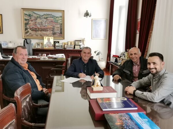 Π.Ε.Σερρών: Υπογραφή Σύμβασης για συντήρηση οδικού άξονα Γέφυρας Ν. Πετριτσίου προς Καστανούσσα