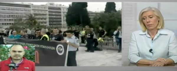 Κινητοποίηση αστυνομικών με αντίσκηνα στο Σύνταγμα- video