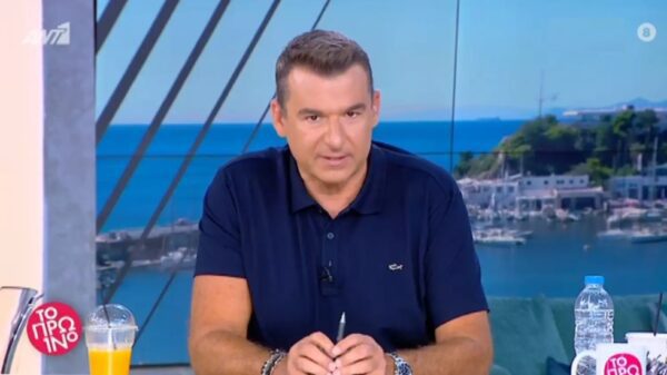 Γιώργος Λιάγκας: «Να ενημερώσω τον Αρναούτογλου ότι η εκπομπή που μου πρότειναν δεν έχει καμία σχέση με τις εκπομπές του»