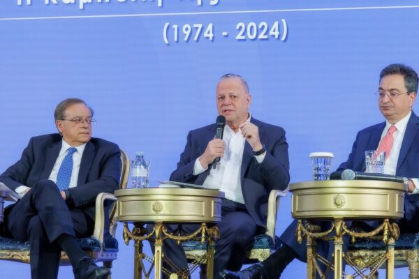Ο Ευ. Μυτιληναίος στο συνέδριο του Κύκλου Ιδεών - «Η Καμπύλη της Μεταπολίτευσης» 