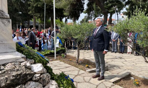 Για 9η χρονιά στις εκδηλώσεις για την Επέτειο της Έναρξης της Επανάστασης 1821 στην Χαλκιδική ο Δήμαρχος Εμμανουήλ Παππά