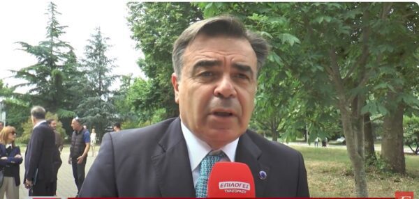 Μαργαρίτης Σχοινάς από Σέρρες: Κρίσιμες οι ευρωεκλογές της 9ης Ιουνίου- Video