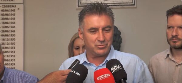 Εθιμοτυπική επίσκεψη Θοδωρή Ζαγοράκη στην Δήμαρχο Σερρών -video