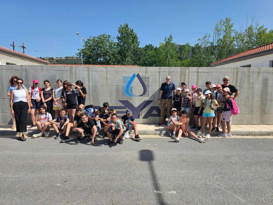 Επίσκεψη 23ου δημοτικού σχολείου Σερρών στο Διυλιστήριο νερού